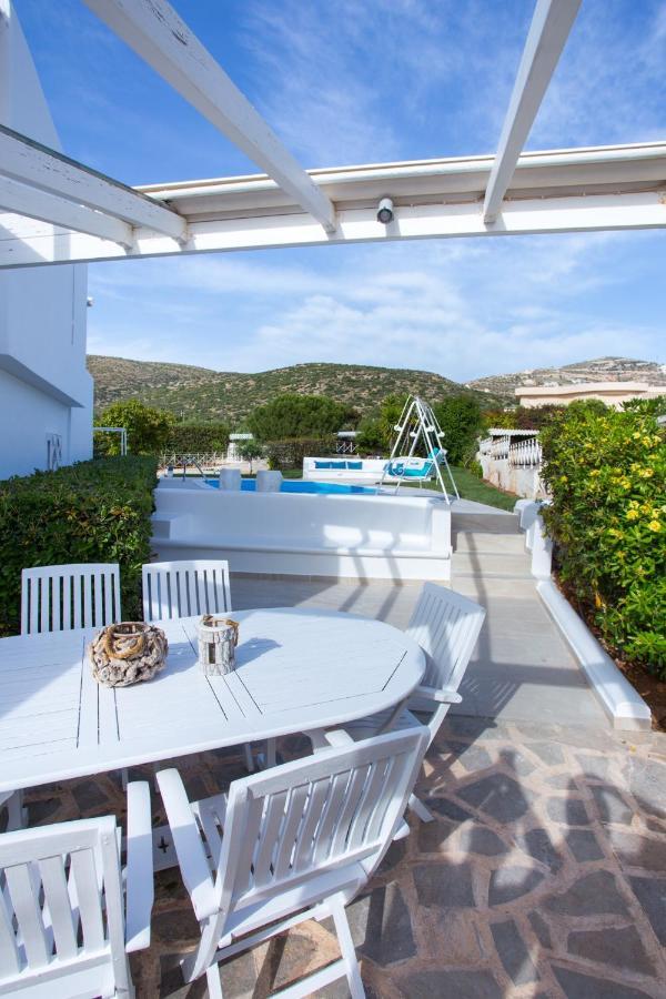 Sarwnisland Villa Lagonisi Dış mekan fotoğraf